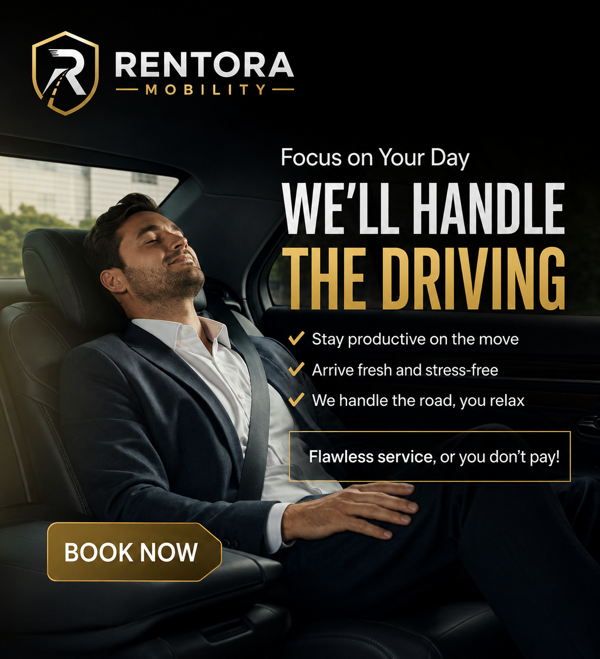 Professional chauffeur service